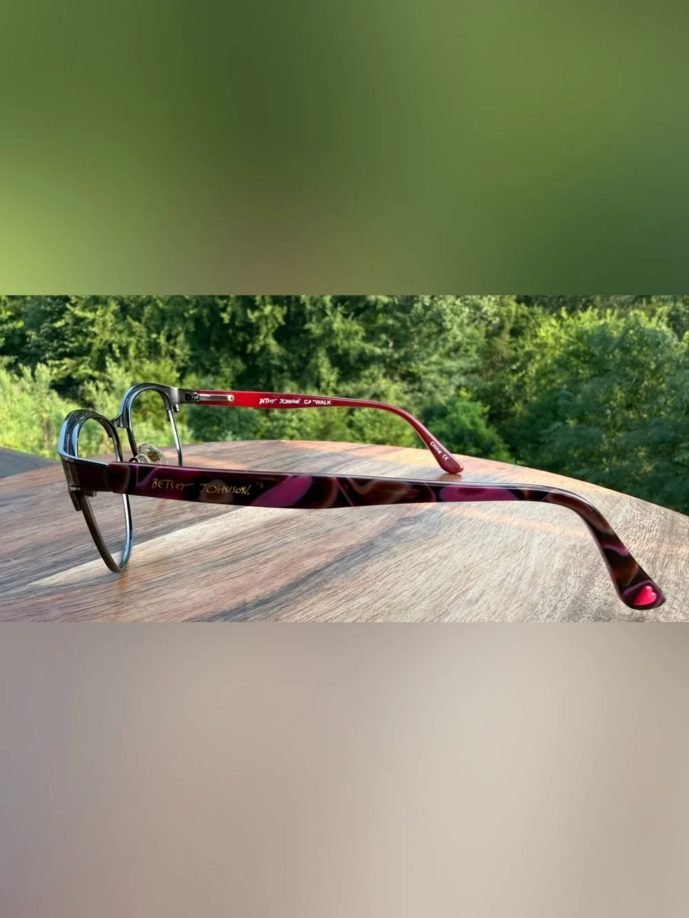 Betsey Johnson Women's Eyeglass Frames Catwalk